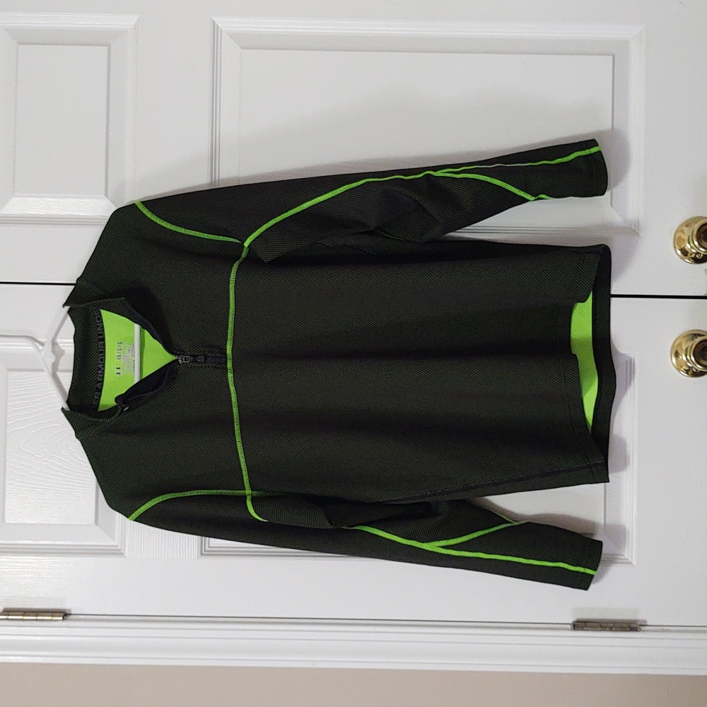 Mens UnderArmor Fitted Cold Gear Quarterzip